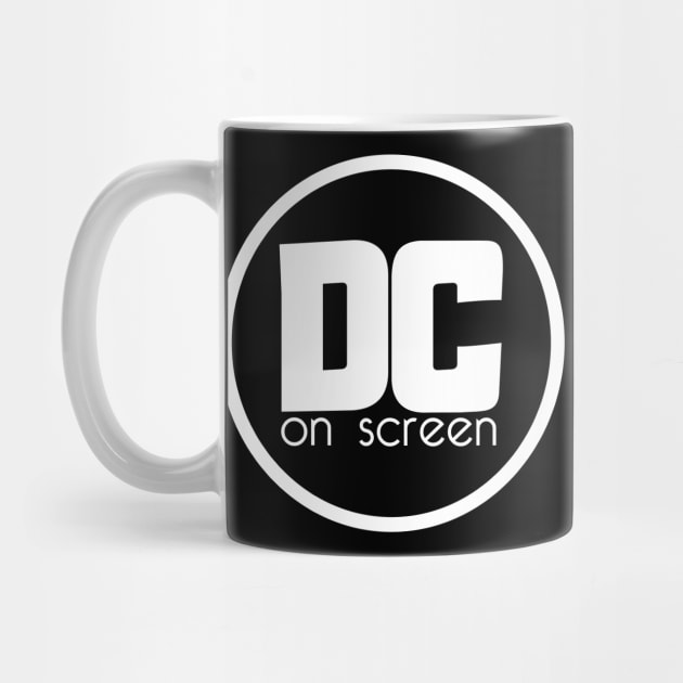 DC on SCREEN Podcast Logo (Black Circle) by DC on SCREEN